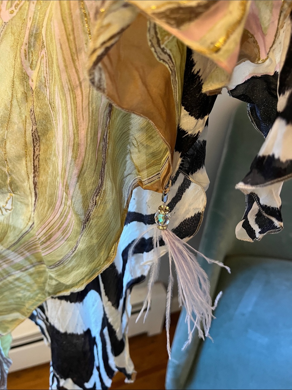 Roberto Cavalli Vtg Asymetrical top - Picture 3 of 8